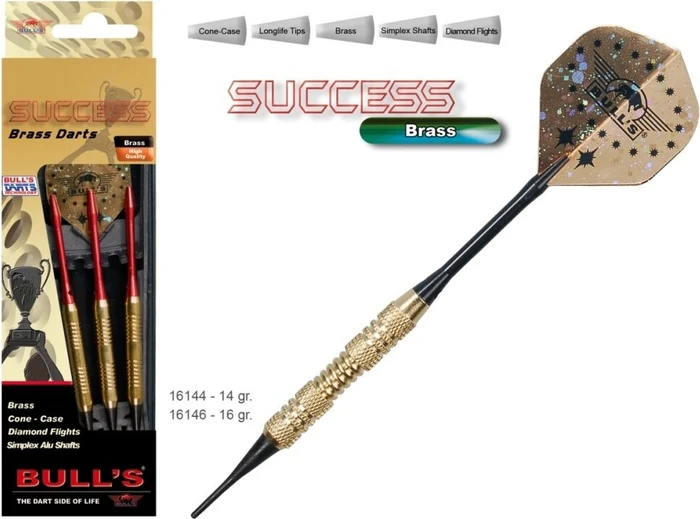 Bull's Softdart Beginner Success Dartpfeil 14g