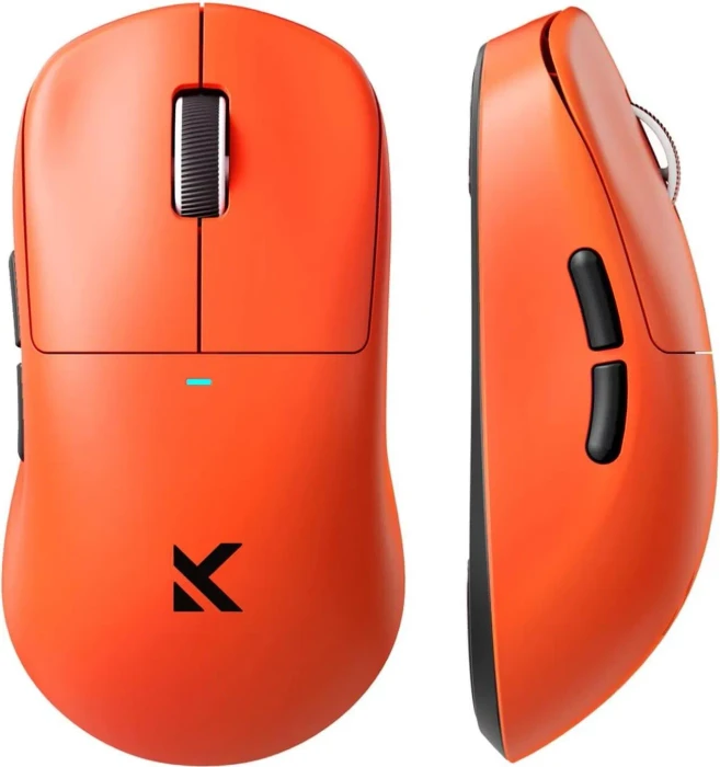 Mchose M7 Ultra 8K Lightweight Wireless Gaming Mouse, orange, USB/Bluetooth