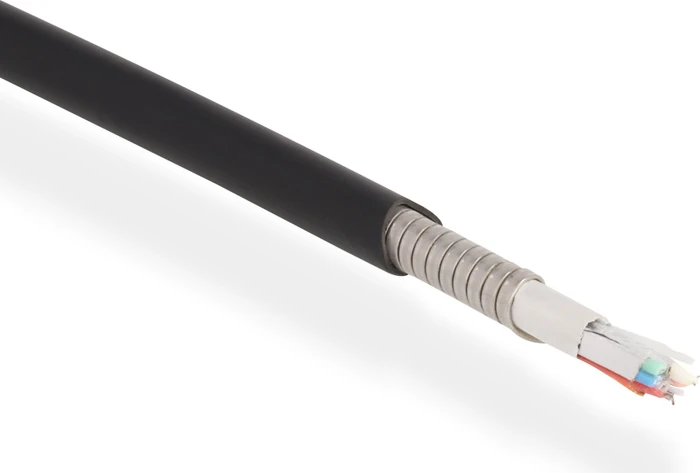 DeLOCK AOC Ultra High Speed HDMI 2.1 Kabel 48Gbps 8K 60Hz mit Metallarmierung schwarz, 30m