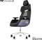 Thermaltake ARGENT E700 Gamingstuhl, schwarz/grau Vorschaubild