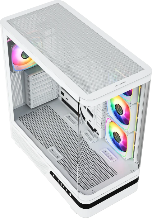 Modecom Volcano AQ100 ARGB White, Glasfenster
