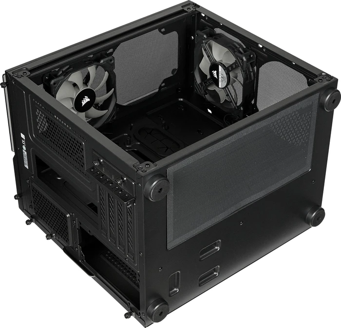 Corsair Crystal Series 280X, schwarz, Glasfenster