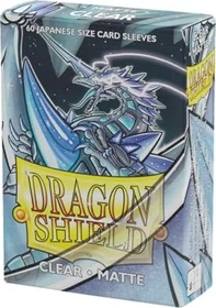 Dragon Shield Matte Sleeves Japanese clear, 60 Stück