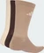 adidas Cushioned Crew Socken crystal linen/aurora coffee/chalky brown, 3 Paare Vorschaubild