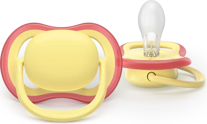 Philips Avent SCF087/03 Ultra Air Beruhigungsschnuller, 0-6M, Silikon, 2 Stück