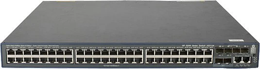 HP 5500 HI 48G Rackmount Gigabit Managed Switch, 48x RJ-45, 4x SFP, 2x SFP+, 2x Erweiterungsslot