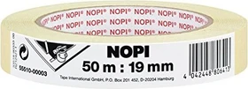 tesa Nopi Kreppband chamois, Klebeband, 19mm/50m, 1 Stück