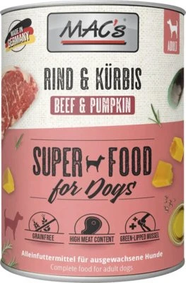 MAC's Dog Rind und Kürbis, 800g