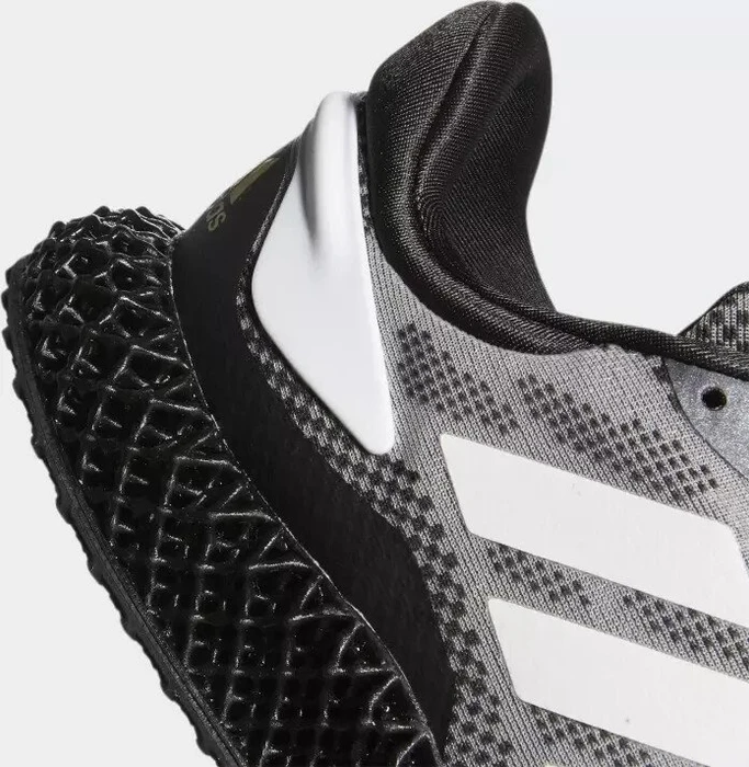 adidas 4D Run 1.0 core black/cloud white/gold metallic