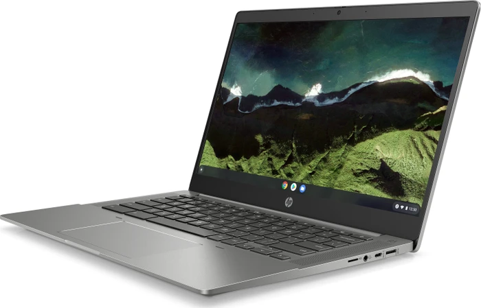 HP Chromebook Touch 14b-nb0060ng, Mineral Silver, Core i5-1135G7, 8GB RAM, 256GB SSD, DE