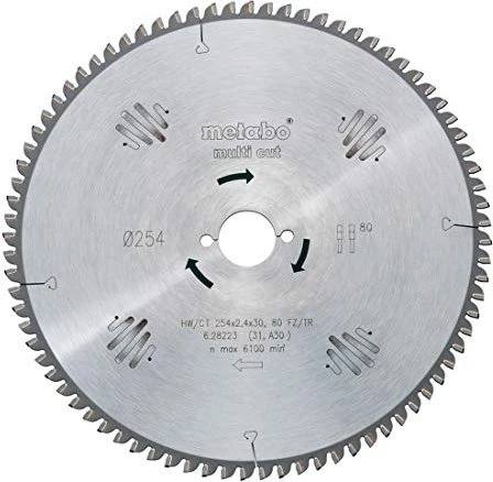 Metabo Multi Cut Kreissägeblatt 54Z, 190x1.8x20mm, 1 Stück