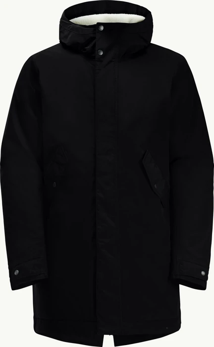 Jack Wolfskin Talforst Funktionsmantel schwarz (Damen)
