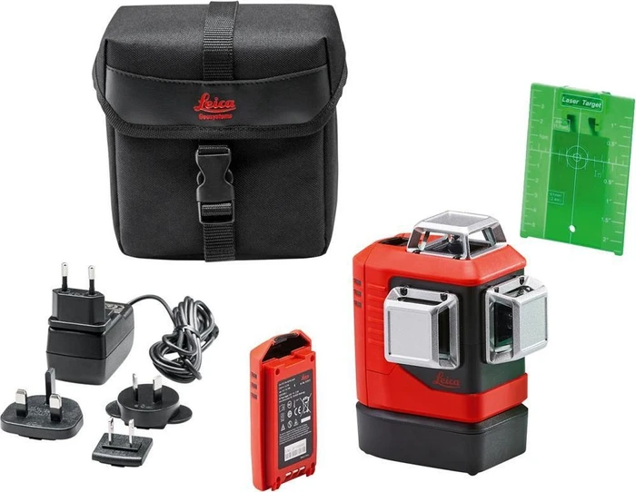Leica Lino L6Gs Akku-/Batterie-Kreuzlaser inkl. Tasche + Akku 5.2Ah