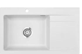 systemceram Stema 86 SL Einbau Becken links satin