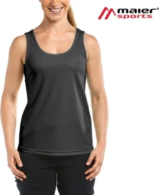 Maier Sports Petra Funktionsshirt ärmellos schwarz (Damen)