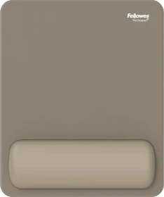 Fellowes Breyta Mausepad mit Handgelenkauflage, 240x200mm, beige