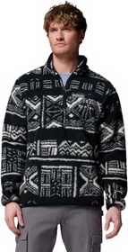Columbia Rugged Ridge Sherpa Half Zip Fleece Pullover black/deschutes days (Herren)