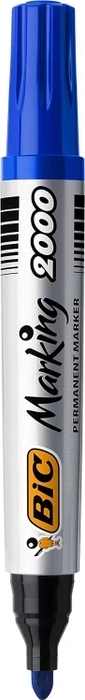 BIC Marking 2000 ECOlutions Permanentmarker Rundspitze 1.7mm schwarz/blau/rot/grün, 4er-Set, Blister