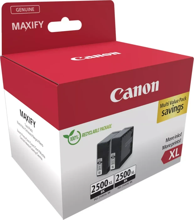 Canon Tinte PGI-2500XL BK schwarz, 2er-Pack
