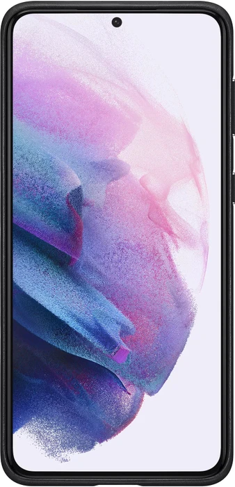 Samsung Leather Cover für Galaxy S21+ schwarz