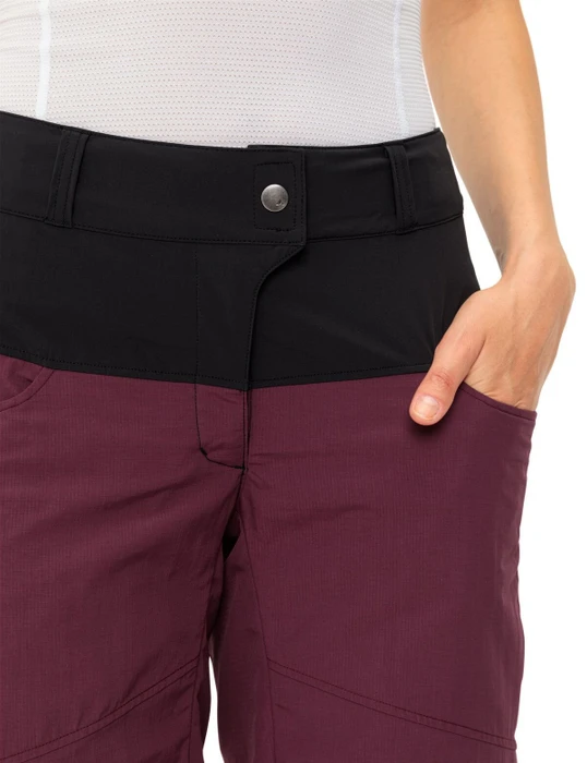 Vaude Qimsa Shorts Fahrradhose kurz cassis (Damen)