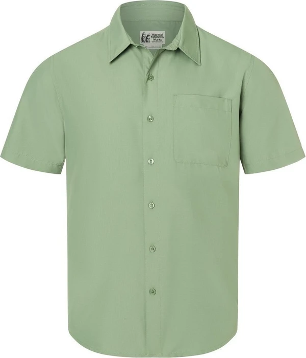 Marmot AirExchange UPF 40 Hemd kurzarm agate green (Herren)
