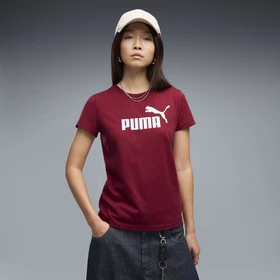 Puma ESS No. 1 Logo T-Shirt kurzarm garnet glow