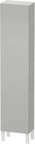 Duravit L-Cube Hochschrank 400 x 243 x 1760 mm betongrau matt