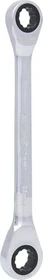 KS Tools GEARplus Doppelringratschenschlüssel, 8/9x128mm