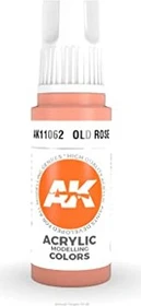 AK-Interactive 3rd Gen Acrylic Colors Acrylic Modelling Colors old rose, 17ml