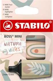 STABILO Boss Mini Naturevibes sortiert, 3er-Pack