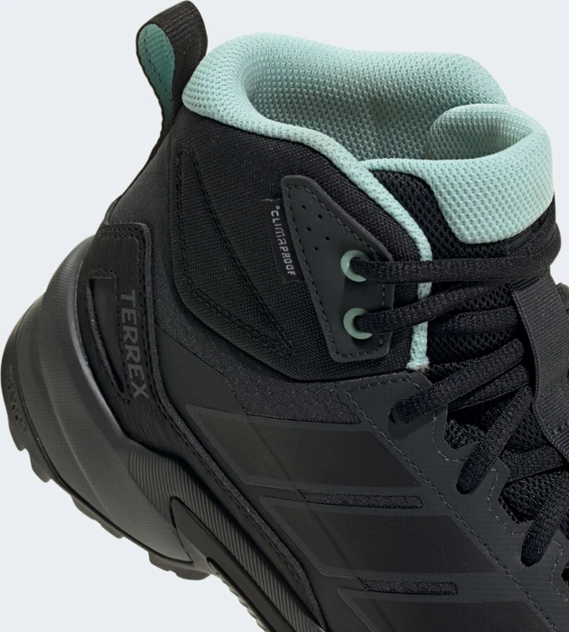 adidas Terrex Eastrail 3 Mid Climaproof carbon/core black/semi flash aqua (Damen)