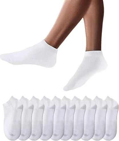 YouShow Sneaker Quarter Socken weiß, 10 Paare
