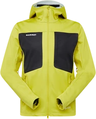 Mammut Ultimate VIII SO Hooded Funktionsjacke acacia/black (Herren)
