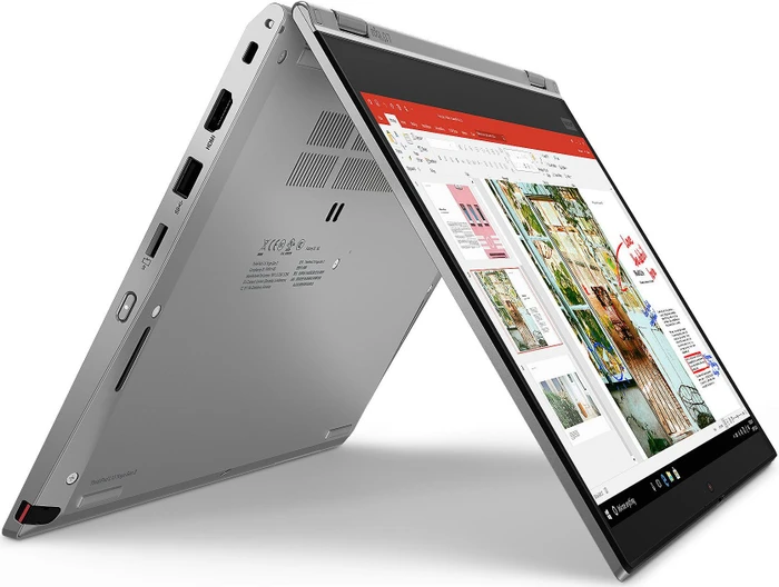 Lenovo ThinkPad L13 Yoga G2 (Intel), silber, Core i5-1135G7, 8GB RAM, 256GB SSD, DE