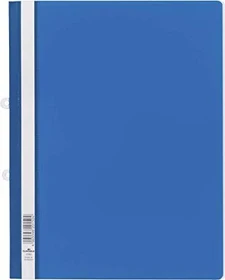 Durable Sichthefter opak, A4+, mittelblau/transparent, 25er-Pack