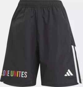 adidas Pride Tiro Downtime Laufhose kurz schwarz