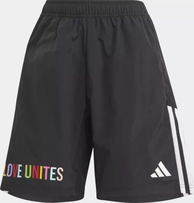 adidas Pride Tiro Downtime Laufhose kurz schwarz
