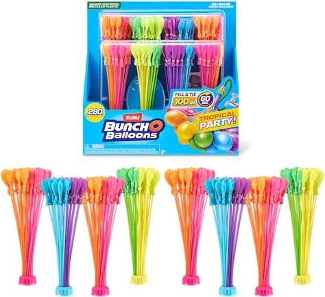Zuru Bunch o Balloons Tropical Party Wasserballons 280 Stk.