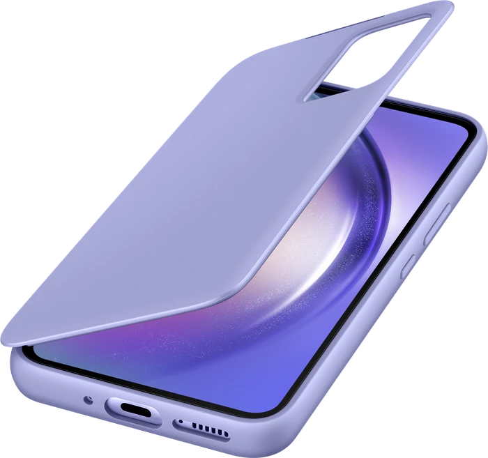 Samsung Smart View Wallet Case für Galaxy A54 5G Blueberry