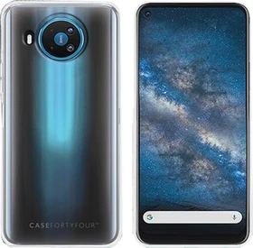 Case FortyFour No. 1 für Nokia 8.3 5G transparent
