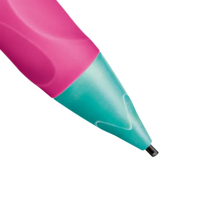 STABILO EASYergo Druckbleistift HB 1.4mm graphit, türkis/pink, Linkshänder, 3 Minen
