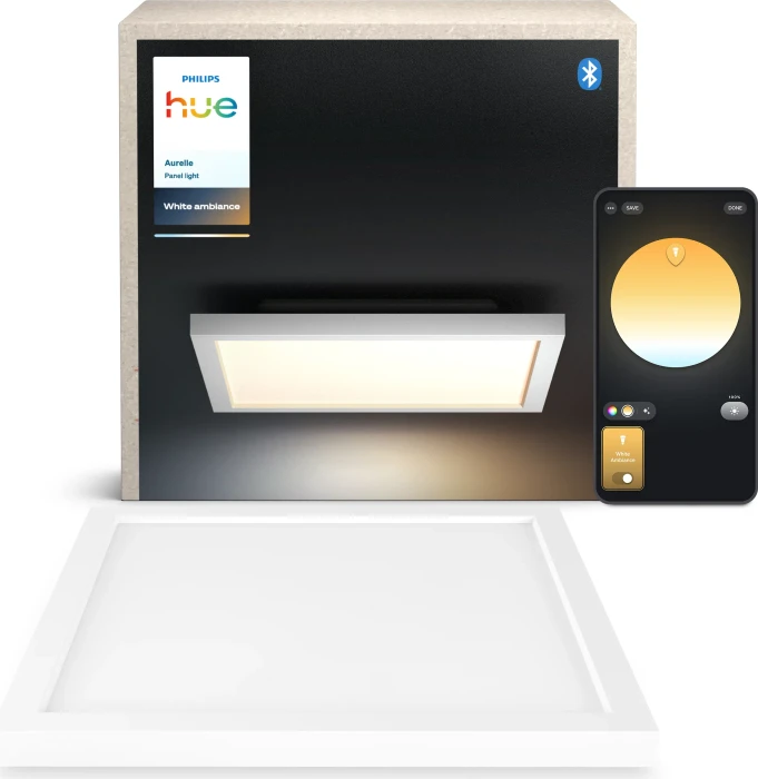 Philips Hue White Ambiance Aurelle LED Panel 30x30 19W weiß