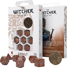 Q-Workshop Würfelset The Witcher - Geralt - The Monster Slayer