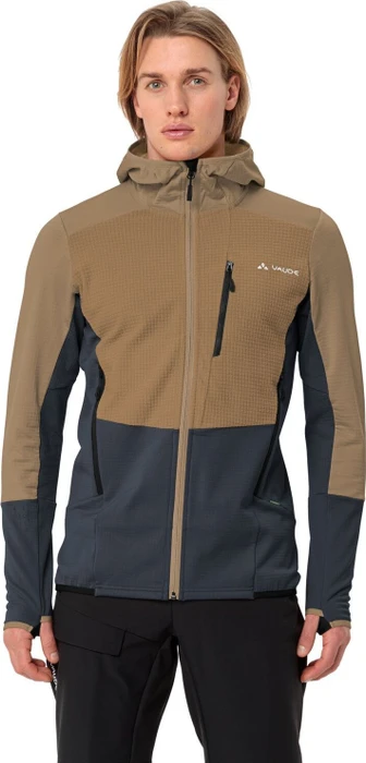 Vaude Monviso Hooded Grid Fleece Funktionsjacke oat (Herren)