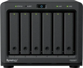 Synology FlashStation FS200T, 4GB RAM, 1x RJ-45 2.5GBase-T, 1x RJ-45 1000Base-T