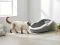 Savic Aseo offene Katzentoilette, hinten erhöht, Cool Grey Vorschaubild