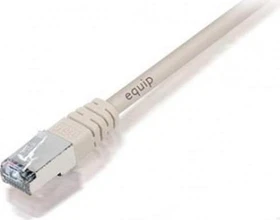 Equip Patchkabel, Cat5e, SF/UTP, RJ-45/RJ-45, 10m, grau