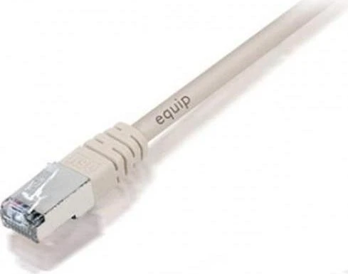 Equip Patchkabel, Cat5e, SF/UTP, RJ-45/RJ-45, 10m, grau