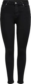 ONLY Skinny High Mila Jeans schwarz (Damen)